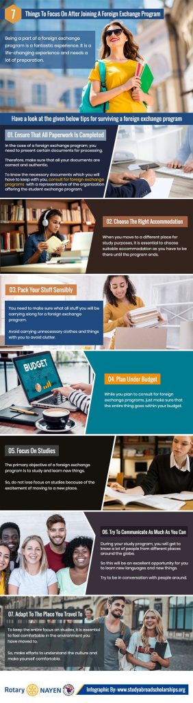 7 Things To Focus On After Joining A Foreign Exchange Program