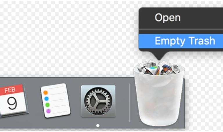 Empty Your Mac Trash Bin