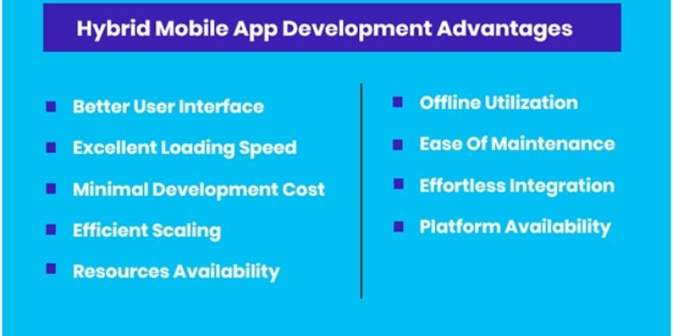 Hybrid mobile app development advantages