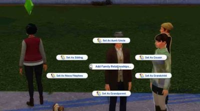 Simsmodelsimmer Set Family Relationships