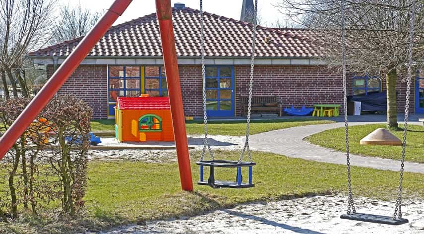 create an outdoor play area