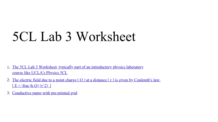5CL Lab 3 Worksheet
