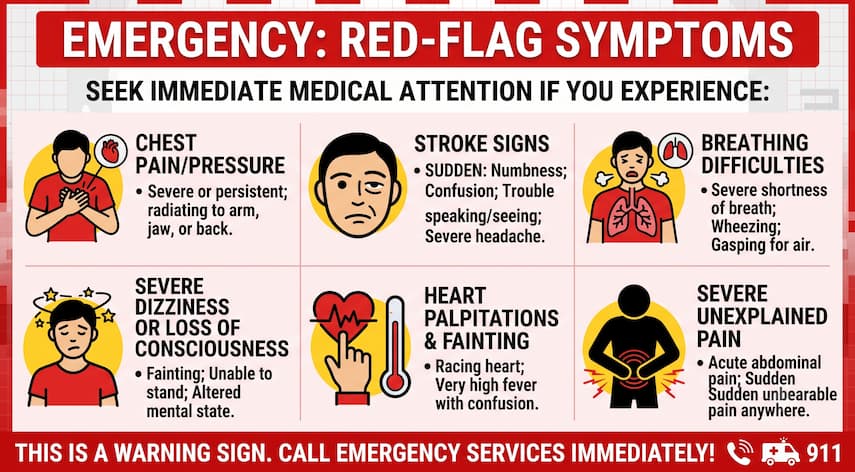 How Long Do Allergic Reactions Last? 3 Warning signs of a severe allergic reaction requiring emergency care