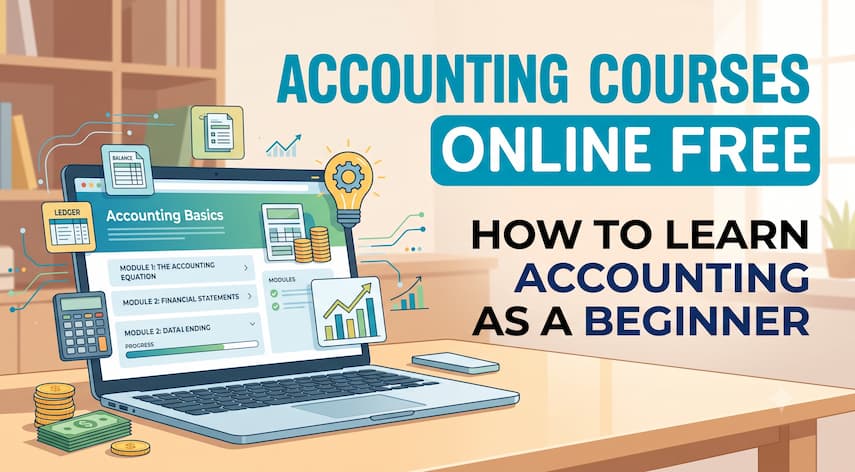 Comparison of free accounting courses, certifications, and degrees